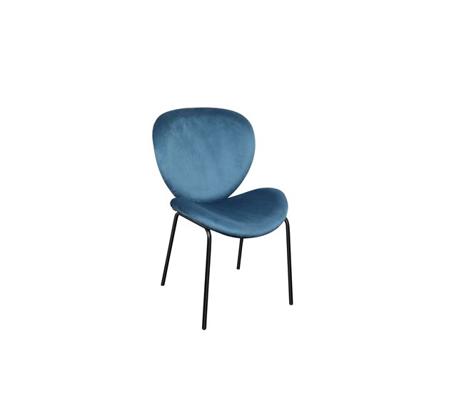 Conjunto de 2 cadeiras de jantar TULIPA  Azul