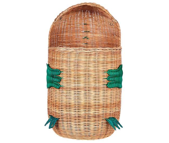 Beliani Cesta CRADOCK Natural