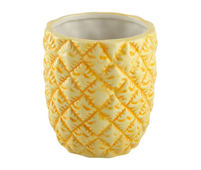 Beliani Conjunto de accesorios de baño MAICAO Amarelo
