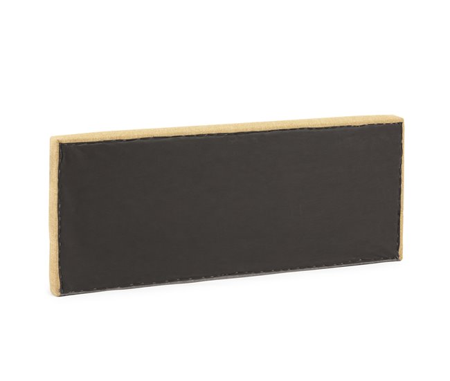  Cabeceira estofada Miconos Mustard 140 Mostarda