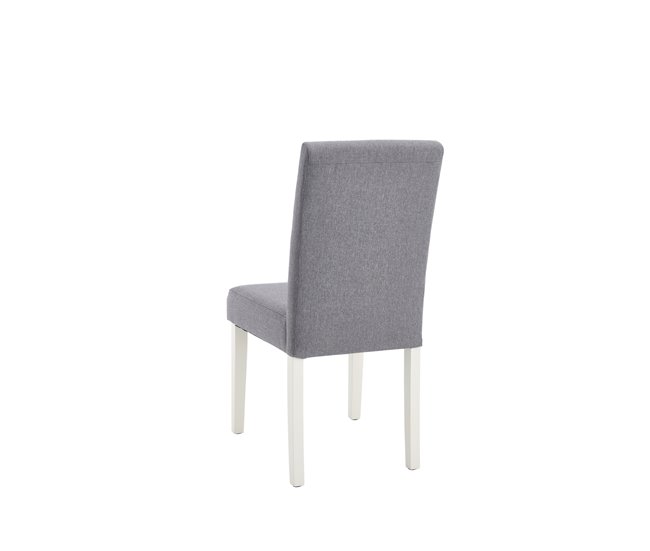 Conjunto de 2 cadeiras de jantar SOFIA  Cinza Claro