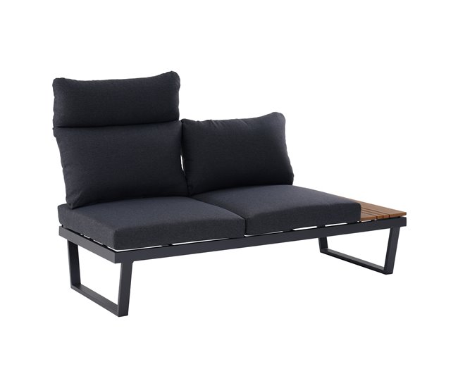 Set de jardim CORNER cor antracite Antracite