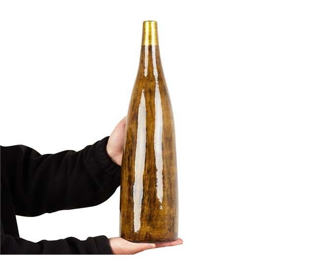 Beliani Jarro de flores BURGOS Dourado