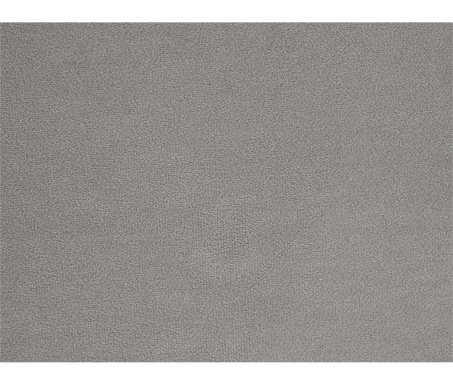 Beliani Cama com armazenamento Veludo VAUCLUSE 174x214 Cinza Claro