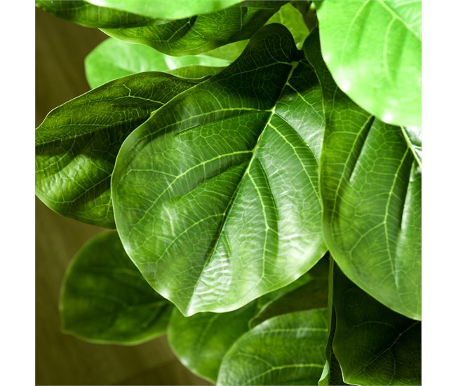 Planta Artificial PEVA e Metal HOMCOM, casa - decoração Verde