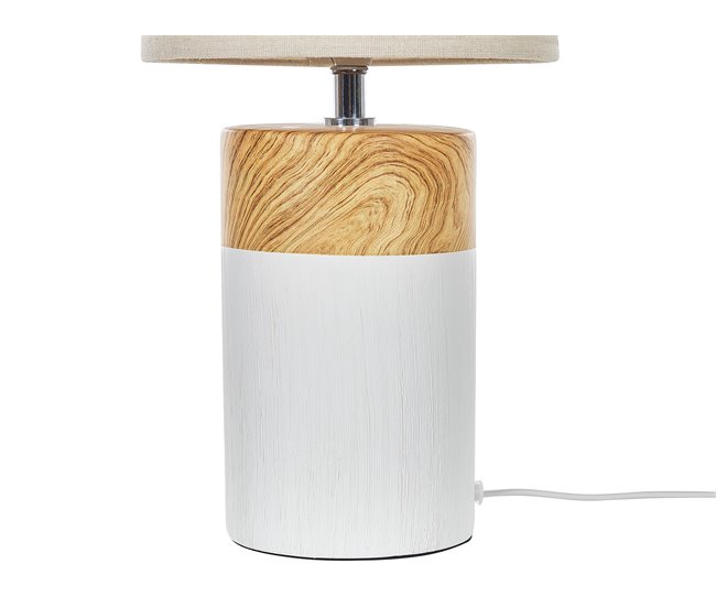 Beliani Candeeiro de mesa ALZEYA Bege
