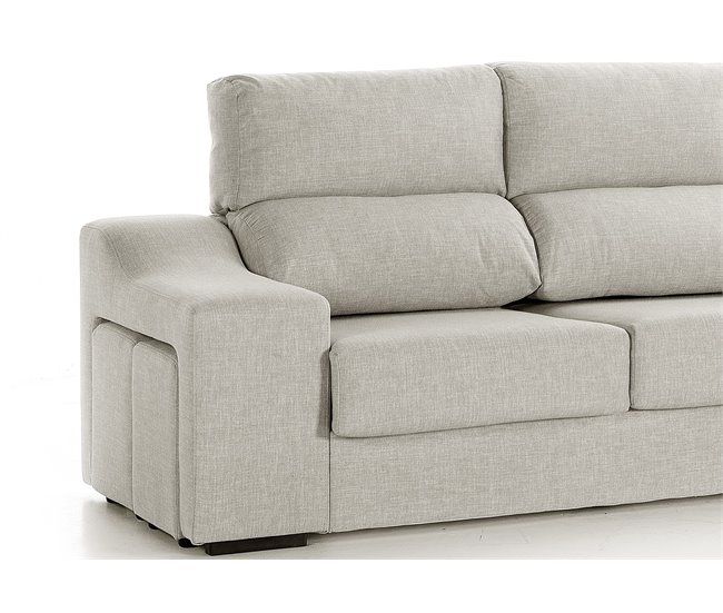 Chaise longue LUCIA IV Cinza Claro