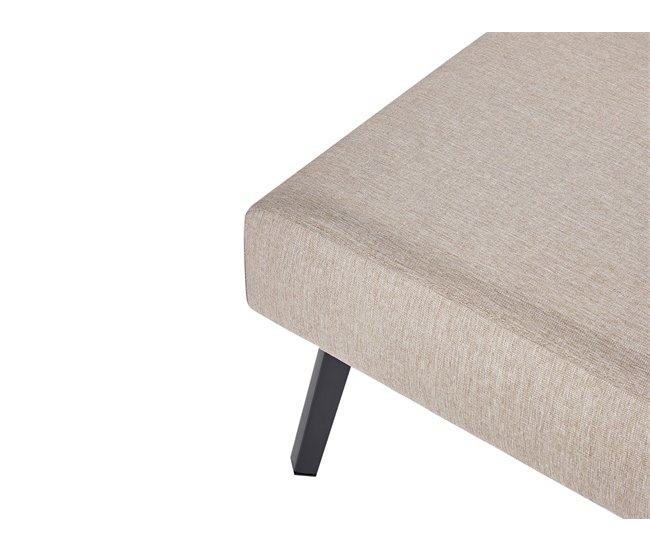 Beliani Conjunto lounge SORRIVOLI Bege