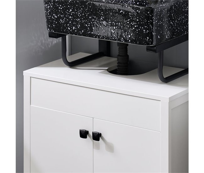 Armário debaixo do lavatório Armário de banho SoBuy PT 60 Branco