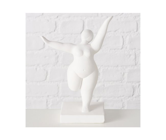 Figura decorativa LALEIA marca BOLTZE Branco