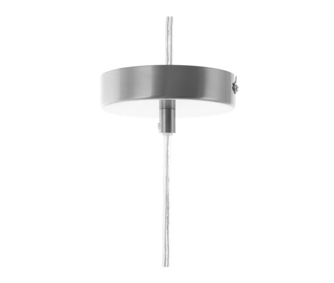 Beliani Candeeiro de tecto SANTON Transparente