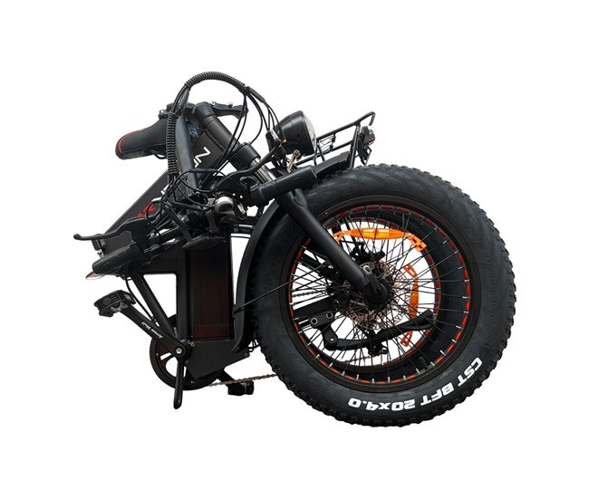Bicicleta elétrica DrveTion AT20 - Potência 750W Bateria 48V20Ah Preto