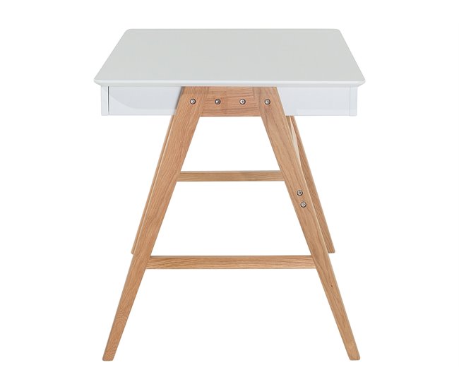 Beliani Conjunto de escritório ESCALANTE/SHESLAY Branco