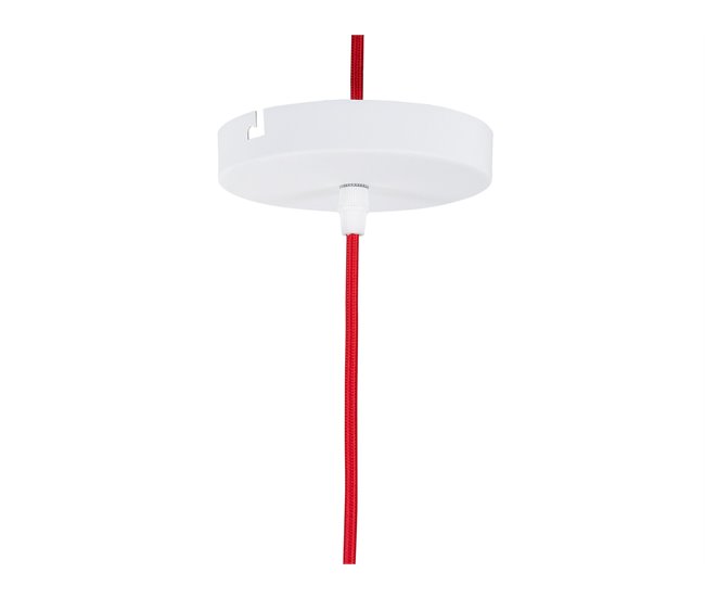 Beliani Candeeiro de tecto SEPIK Branco