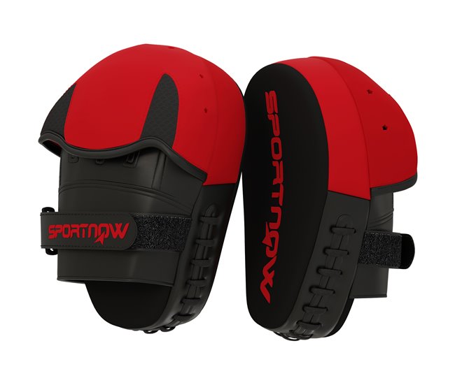 Plastrons de Boxe PU, EVA, nylon e PP SPORTNOW Vermelho