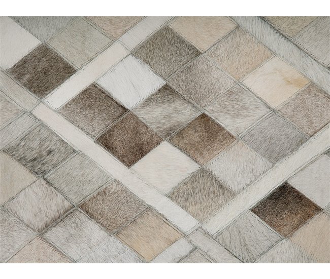 Beliani Pelos curtos HIRKA 140x200 Cinza