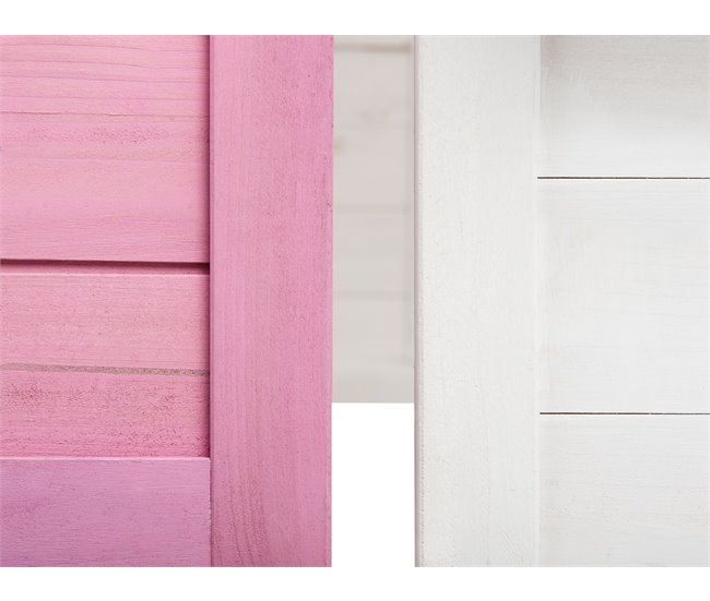 Beliani Casita de jardín NIKAIA Branco