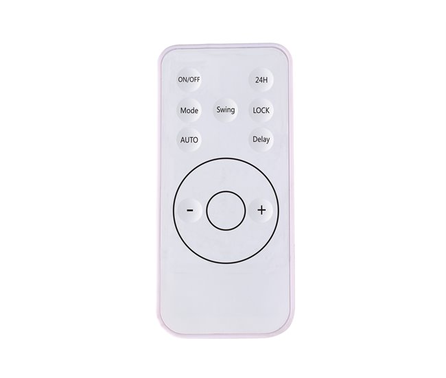 Aquecedor de parede split 2000 W com Wi-Fi e temporizador Preto