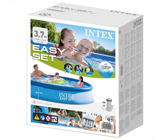Piscina insuflável INTEX Easy Set 366x76 cm - 5.621 litros Azul