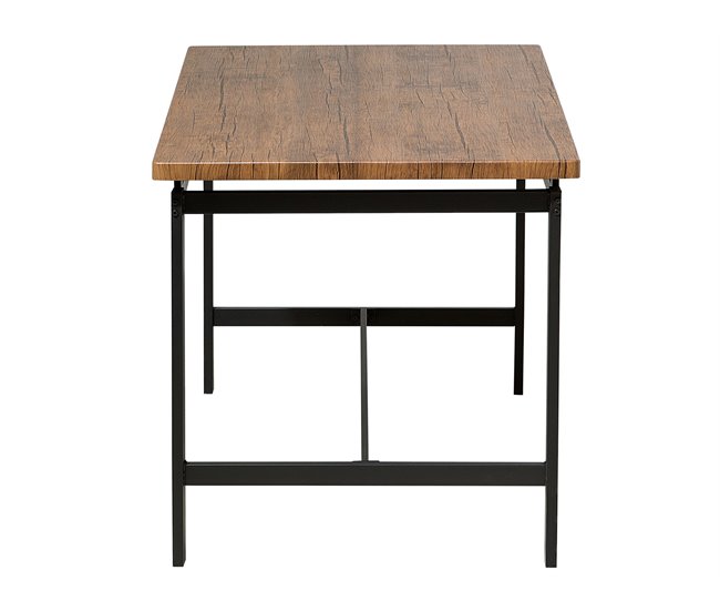 Beliani Conjunto de comedor ARLINGTON Preto