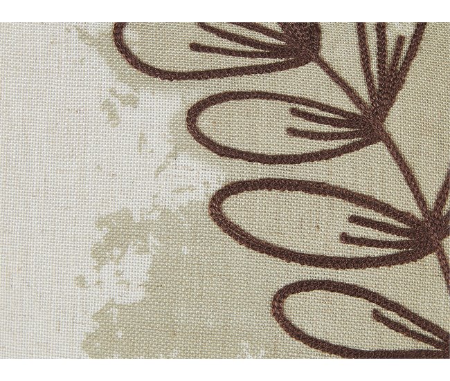 Beliani Almofada decorativa CALENDULA Bege
