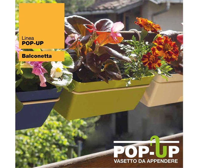 3 jardineiros l 22 cm com ganchos Terracota