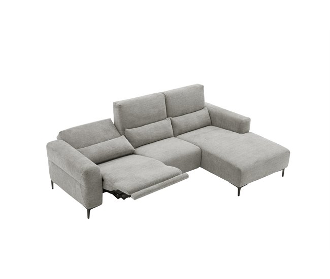 Chaise longue relax elétrica LEANIS Bege
