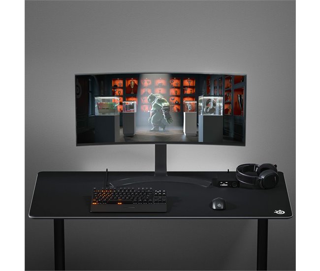 Tapete de Rato Gaming 63842 Preto
