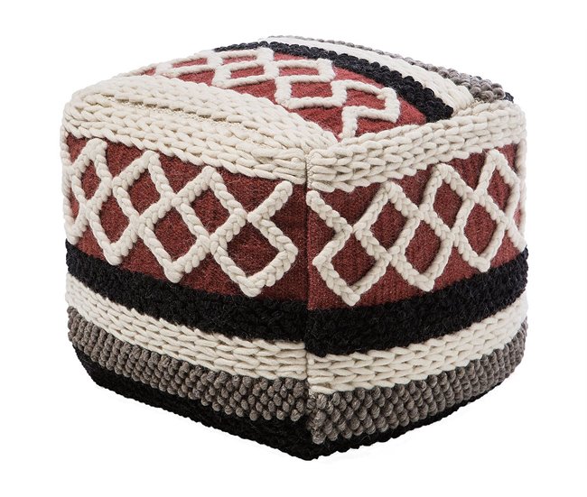 Beliani Pufe SAGAR Multicor