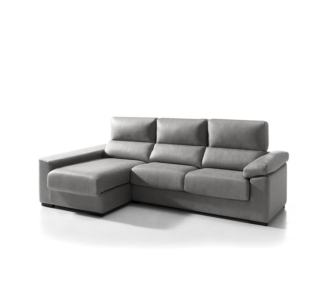 Chaise longue BEA Cinza Claro