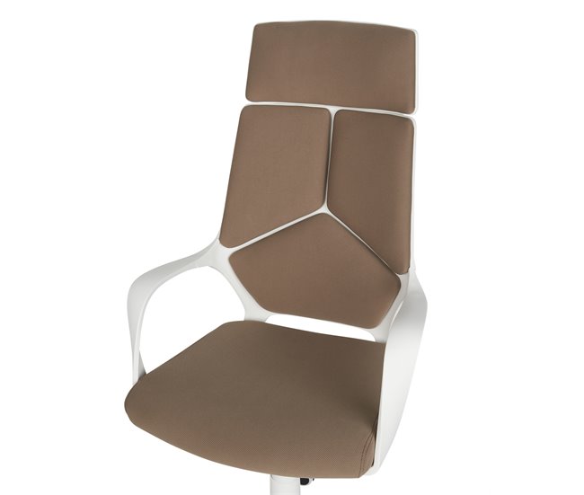 Beliani Cadeira de escritório DELIGHT Castanho