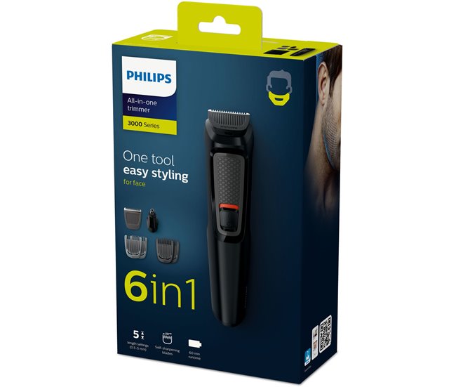 Aparadores de Cabelo Multigroom Series 3000 MG3710 Preto