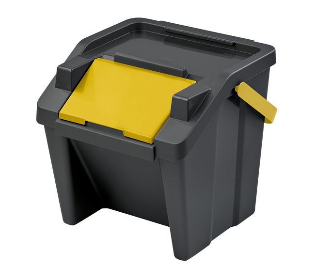 Recipientes para reciclagem Amarelo