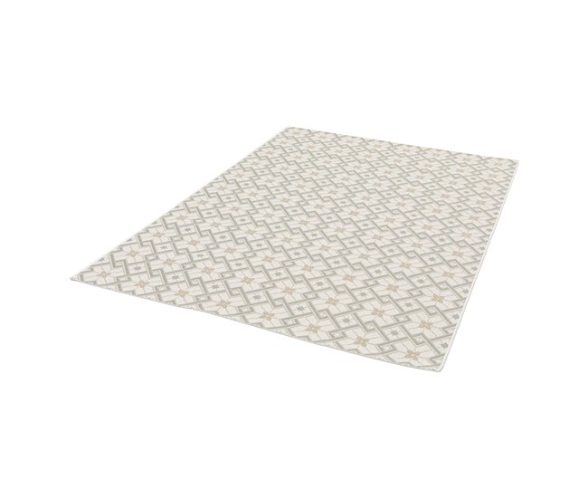 Tapete interior/exterior vintage Angie 230x160 Creme