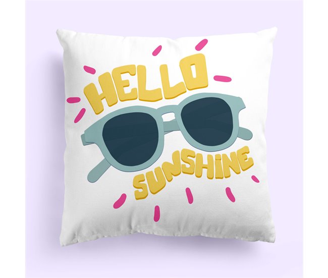 Capa de travesseiro Aware Hello sunshine Multicor