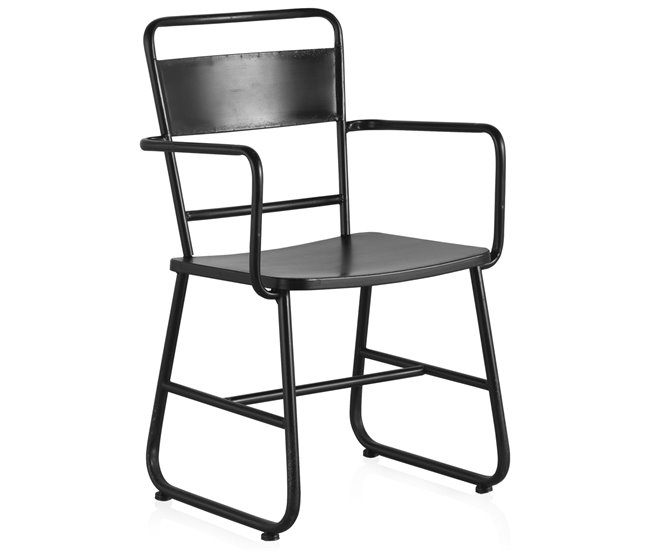 Poltrona Metálica Preto
