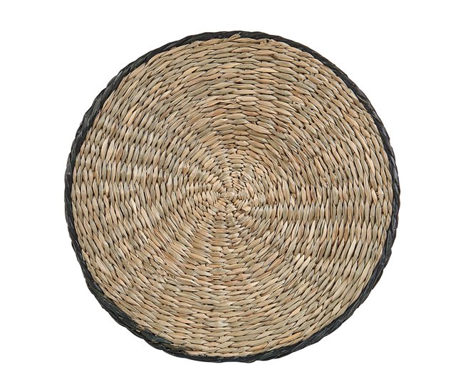 Beliani Conjunto de 3 vasos para plantas RATTAIL Bege