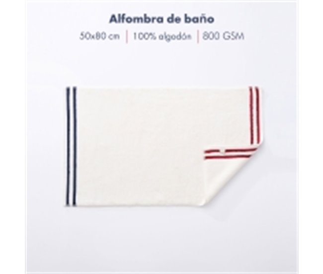 Tapete de banho 100% algodão 800GSM turco tingido El Ganso Cru