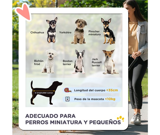 Carrinho para Animais de Estimação Aço e Tecido de Oxford PawHut Azul