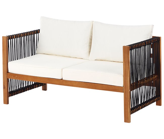 Beliani Conjunto lounge ANTRIA Bege