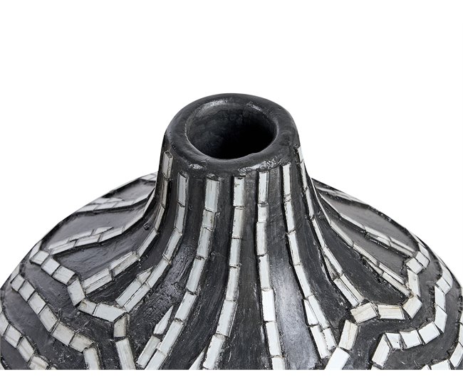 Beliani Jarro decorativo KUALU Preto