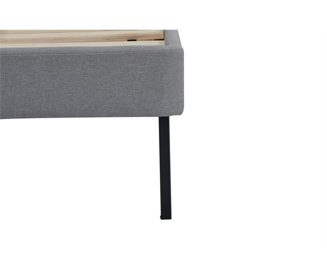 Cama STAR 150x190 cm cor cinza Cinza