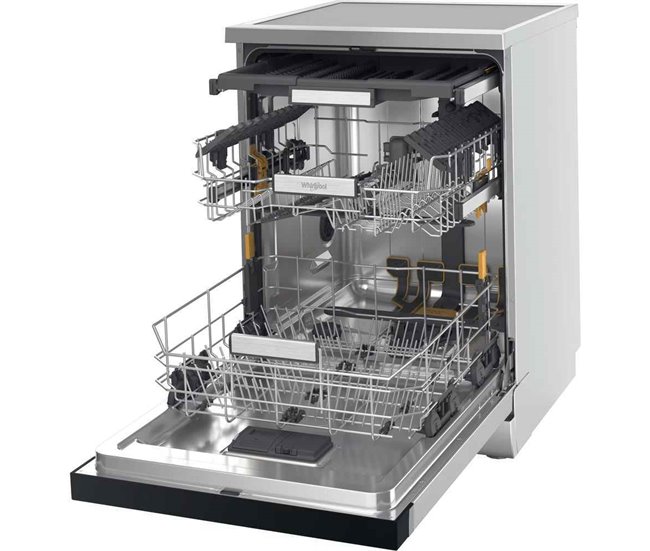 Máquina Lavar Loiça WHIRLPOOL W7F HS41 X 15 conj, Inox, Classe C Inoxidavel