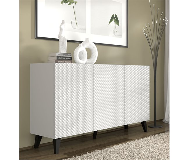 Aparador Ravenna PC 150 3D 42 Branco