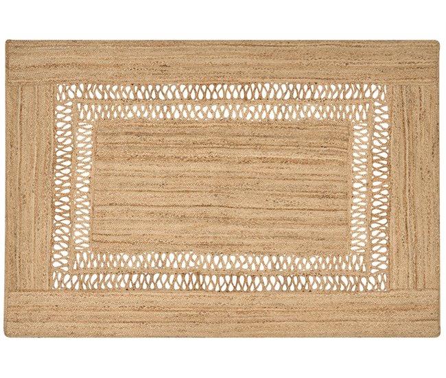 Beliani Entrelaçado YENIKOY 160x230 Bege