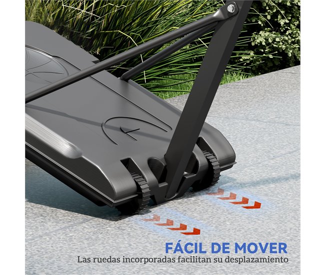 Tabela de Basquetebol Aço, Plástico e PE SPORTNOW Preto