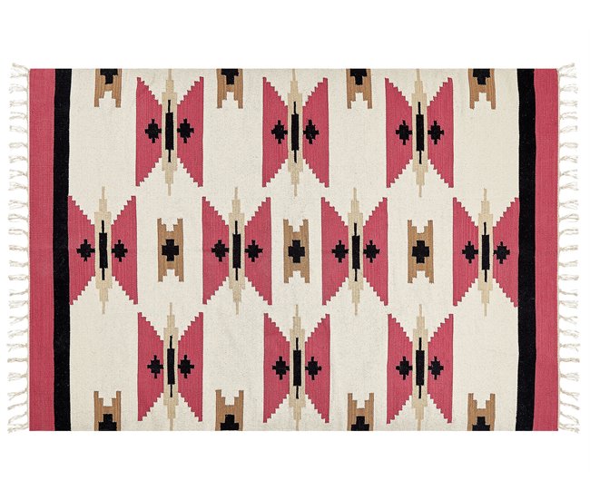 Beliani Kilim GARNI 160x230 Multicor