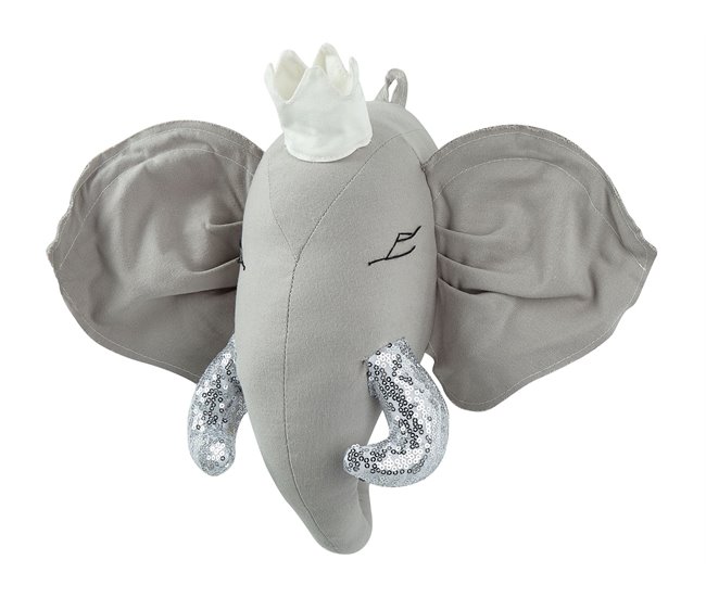 Beliani Decoração de parede TANTOR Branco/ Bege