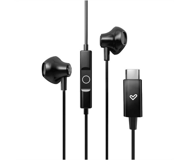 Auriculares de botão EasyPods Type C Space Preto