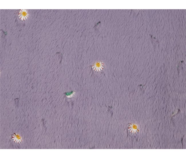 Beliani Almofada decorativa LAVATERA Lavanda